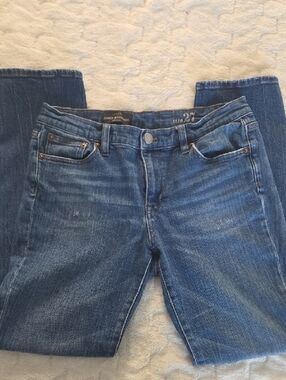 J.Crew Broken-In Boyfriend Jeans Medium Wash Straight Leg Size 27